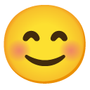 google version: Smiling Face with Smiling Eyes