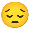google version: Pensive Face