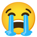 google version: Loudly Crying Face