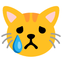 google version: Crying Cat Face