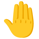 google version: Raised Back of Hand