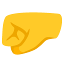 google version: Left Facing Fist