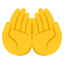 google version: Palms Up Together