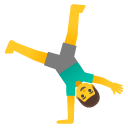 google version: Man Cartwheeling