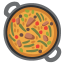 google version: Shallow Pan of Food