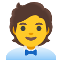 google version: Person Wearing Suit
