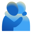google version: People Hugging