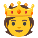 google version: Person with Crown