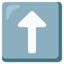 google version: Upwards Arrow
