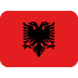 twitter version: Flag: Albania