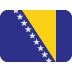 twitter version: Flag: Bosnia & Herzegovina