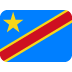twitter version: Flag: Congo - Kinshasa