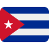 twitter version: Cuba Flag