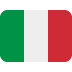 twitter version: Flag: Italy