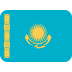 twitter version: Flag: Kazakhstan