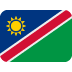 twitter version: Flag: Namibia