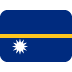 twitter version: Flag: Nauru