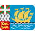 twitter version: Flag: Saint Pierre and Miquelon