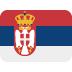 twitter version: Flag: Serbia