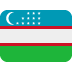 twitter version: Flag: Uzbekistan