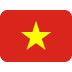 twitter version: Flag: Vietnam