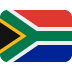 twitter version: Flag: South Africa