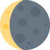 twitter version: Waning Crescent Moon