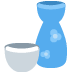 twitter version: Sake Bottle and Cup