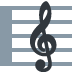 twitter version: Musical Score