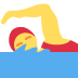 twitter version: Woman Swimming