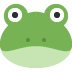 twitter version: Frog Face