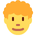 twitter version: Man: Curly Haired