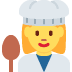 twitter version: Woman Cook