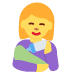 twitter version: Woman Feeding Baby