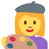 twitter version: Woman Artist