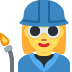 twitter version: Woman Factory Worker