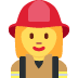 twitter version: Woman Firefighter
