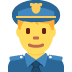 twitter version: Male Police Officer