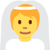 twitter version: Bride with Veil