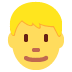 twitter version: Man: Blond Hair