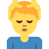 twitter version: Man Getting Massage