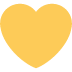 twitter version: Yellow Heart