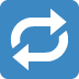 twitter version: Clockwise Rightwards and Leftwards Open Circle Arrows
