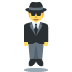 twitter version: Man in Business Suit Levitating