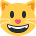 twitter version: Grinning Cat Face