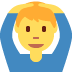 twitter version: Man Gesturing OK