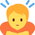 twitter version: Person Bowing Deeply