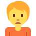 twitter version: Person Frowning