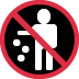 twitter version: No Littering