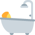 twitter version: Person Taking Bath